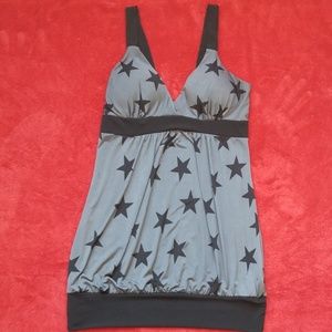 Rue21 Night Club Stretchy Padded Bra Lined Top